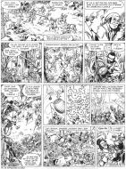 BARBE ROUGE : Planche originale 36 Tome 30 Barbe Rouge L'or et la gloire